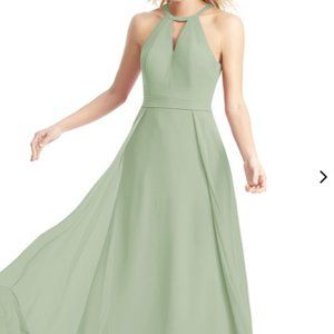 Azazie Dusty Sage Bridesmaid Dress